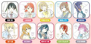 Love Live! Nijigasaki High School School Idol Club Mini Towel Neo Sky, Neo Map! Ver. (Set of 10) (Anime Toy)