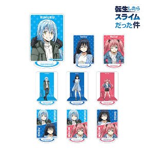 転生したらスライムだった件 描き下ろしイラスト 現代私服ver. トレーディングアクリルスタンド (9個セット) (キャラクターグッズ)