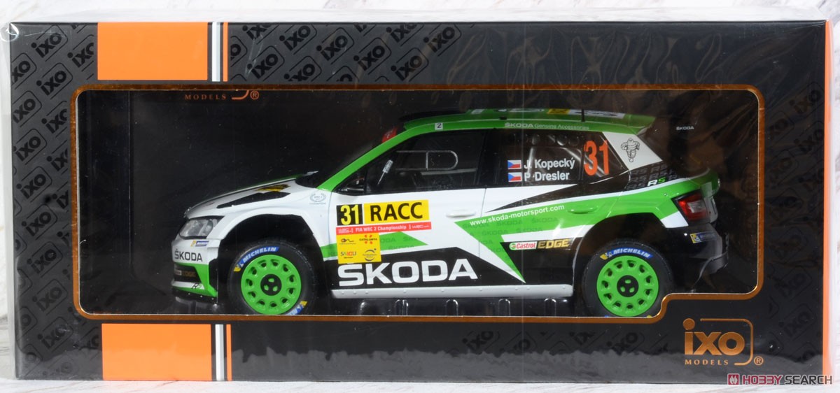 Skoda Fabia R5 2018 Rally Catalunya #31 J.Kopecky/P.Dersler (Diecast Car) Package1