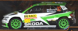 Skoda Fabia R5 2018 Rally Catalunya #32 K.Rovanperaa/J.Halttunen (Diecast Car)