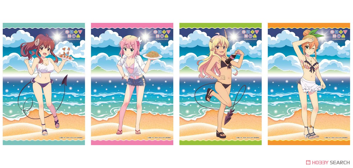 TVアニメ「まちカドまぞく」 B2タペストリー 【海の家ver.】 (3) リリス (キャラクターグッズ) その他の画像1