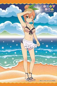 [The Demon Girl Next Door] B2 Tapestry [Beach House Ver.] (4) Mikan Hinatsuki (Anime Toy)
