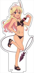 [The Demon Girl Next Door] Big Acrylic Stand [Beach House Ver.] (3) Lilith (Anime Toy)