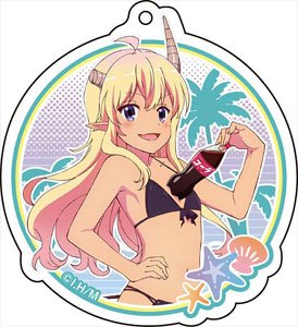 [The Demon Girl Next Door] Acrylic Key Ring [Beach House Ver.] (3) Lilith (Anime Toy)