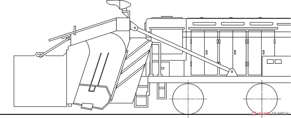 KATO DD13用 DD15複線型ラッセルヘッド 組立キット (組み立てキット) (鉄道模型) その他の画像1