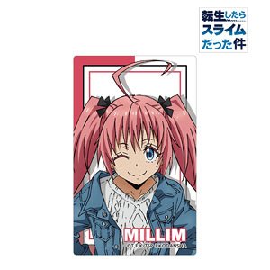 That Time I Got Reincarnated as a Slime Especially Illustrated Milim Modern Casual Wear Ver. Card Sticker (Anime Toy)