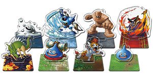 Dragon Quest Tact Acrylic Stand Key Chain (Set of 8) (Anime Toy)