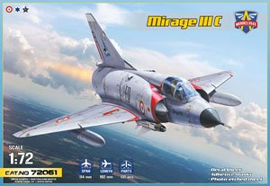 ミラージュIIIC 戦闘機 (プラモデル)