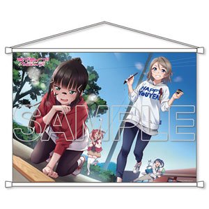 [Love Live! Sunshine!!] B2 Tapestry Aqours Dia & You (Anime Toy)