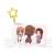 [Love Live! Sunshine!!] Acrylic Key Ring Aqours Riko & Hanamaru & Mari [4] (Anime Toy) Item picture1