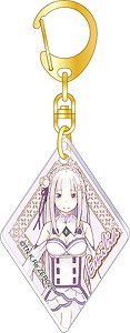 [Re:Zero -Starting Life in Another World-] Acrylic Key Ring Emilia (Anime Toy)
