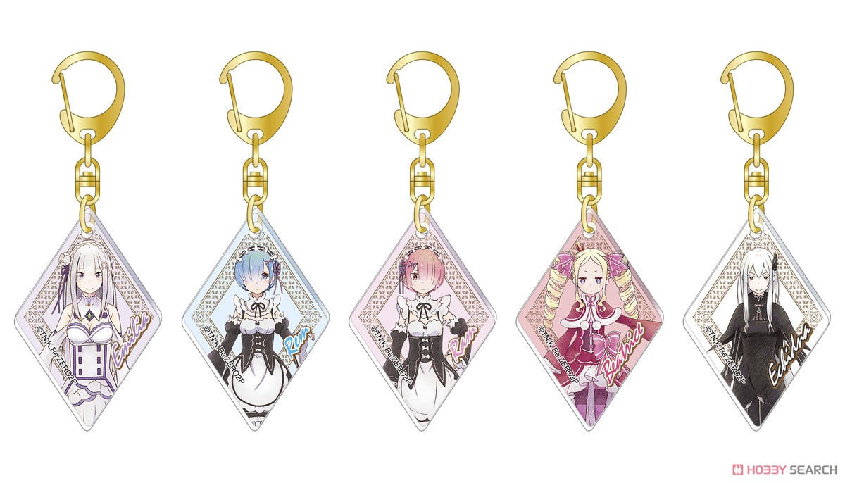 [Re:Zero -Starting Life in Another World-] Acrylic Key Ring Ram (Anime Toy) Other picture1