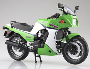 Kawasaki GPz900R Lime Green (Diecast Car)