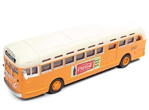 GMC TDH3610シティバス アトランタ市 路線バス `コカ・コーラ` (ミニカー)