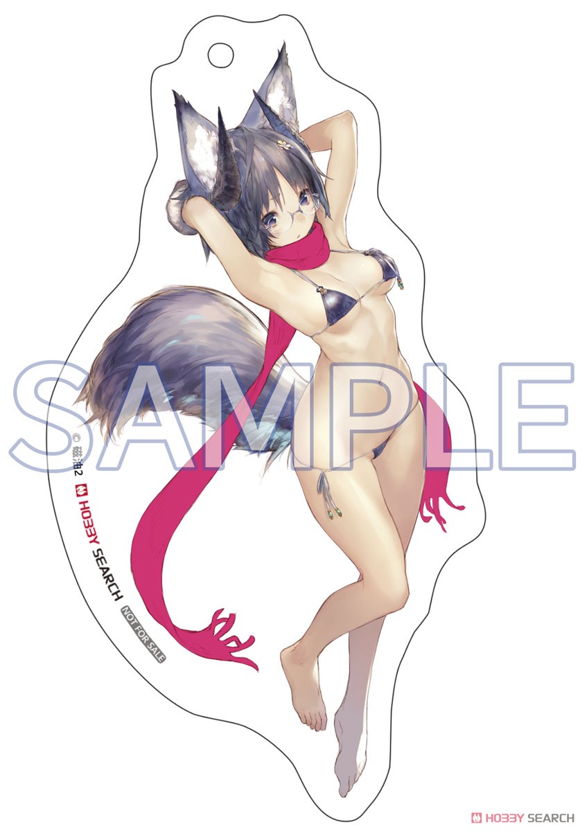 [w/Bonus Item] Jiyu2 Original Illustration TKM w/Hobby Search Exclusive Key Chain (PVC Figure) Other picture1