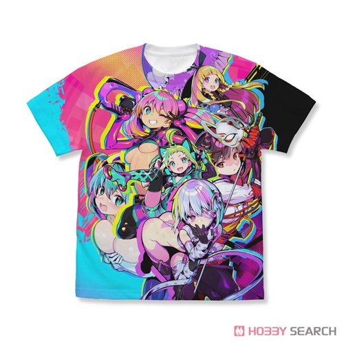 Dohna Dohna Full Graphic T-Shirt White S (Anime Toy) Item picture1