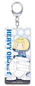 Heavy Object Chara Ride Acrylic Key Ring Princess on Baby Magnum (Anime Toy)