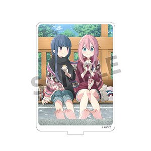Yurucamp Acrylic Figure Animation Ver. A (Anime Toy)