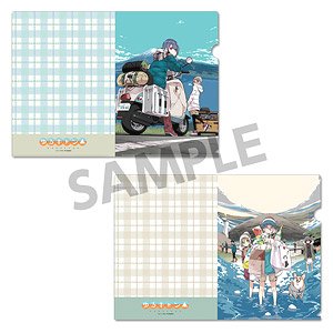 Yurucamp Clear File Set Original Ver. Vol.4 A (Anime Toy)