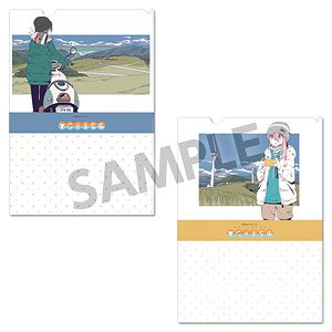Yurucamp Clear File Set Original Ver. Vol.4 D (Anime Toy)