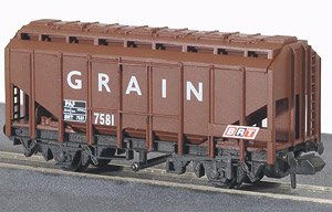 NR-66 Grain Wagon (Brown) (Model Train)