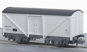 イギリス2軸貨車 冷蔵車 (鮮魚用・イギリス国鉄・ホワイト) 【NR-6B】 ★外国形モデル (鉄道模型)