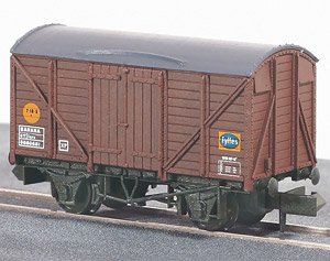 イギリス2軸貨車 バナナ貨車 (ファイフス 車番:B880681) 【NR-50A】 ★外国形モデル (鉄道模型)