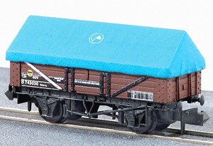 イギリス2軸貨車 陶石運搬車 (フード付き) 【NR-51】 ★外国形モデル (鉄道模型)