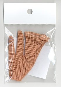 23~25cm Doll (for Thick Legs) Fishnet tights (Beige) (Fashion Doll)