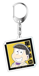 Osomatsu-san x Akudama Drive Acrylic Key Ring Jyushimatsu All Members Virgin Ver. (Anime Toy)