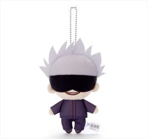 Nitotan Jujutsu Kaisen Plush with Ball Chain Satoru Gojo (Anime Toy)