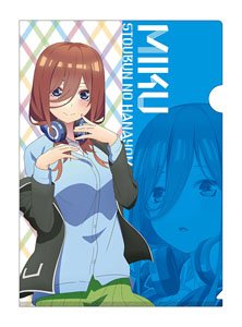 The Quintessential Quintuplets Season 2 Clear File Set Miku (Anime Toy)