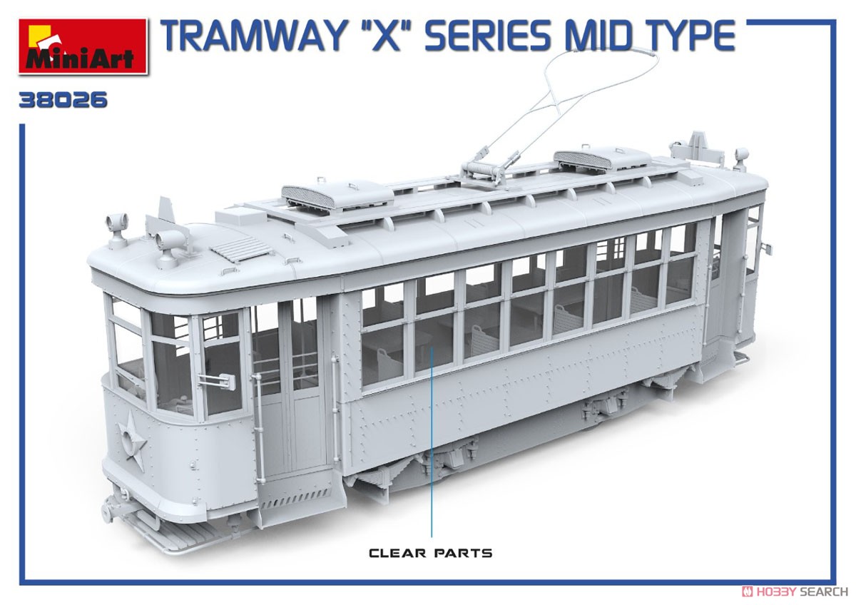 ソビエト路面電車 Xシリーズ 中期型 (プラモデル) その他の画像3