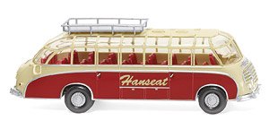 (HO) Tour Bus (Setra S8) `Hanseat` (Model Train)