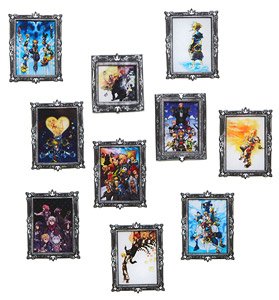 Kingdom Hearts Acrylic Magnet Gallery Vol.2 (Set of 10) (Anime Toy)