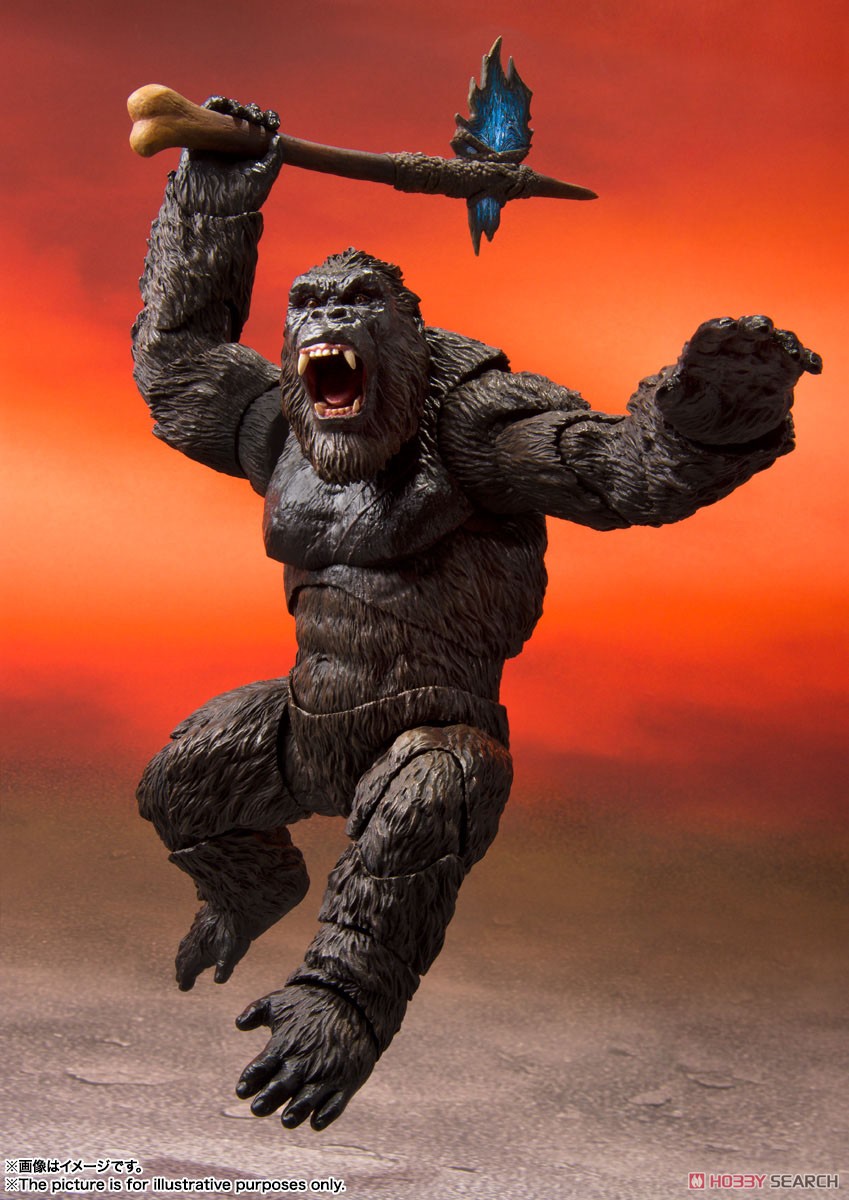 S.H.MonsterArts KONG from Movie 『GODZILLA VS. KONG』 (2021) (完成品) 商品画像3