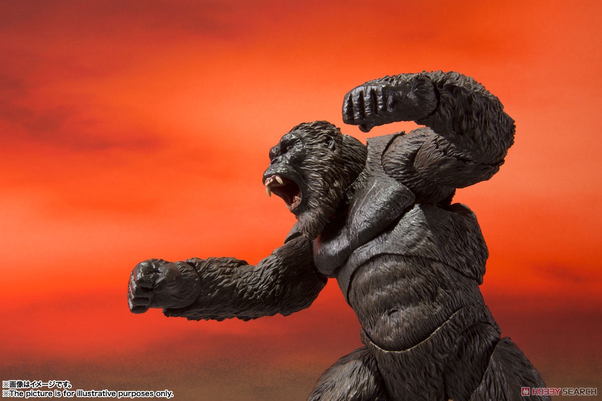 S.H.MonsterArts KONG from Movie 『GODZILLA VS. KONG』 (2021) (完成品) 商品画像6