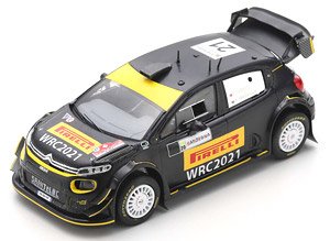 Citroen C3 SaintLoc Racing Rally Sardegna 2020 Pirelli Tyres Test P.Solberg A.Mikkelsen (ミニカー)