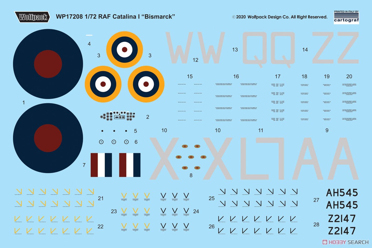 イギリス空軍 カタリナ Mk.1 「ビスマルク追撃戦」 (プレミアムキット) (プラモデル) その他の画像1