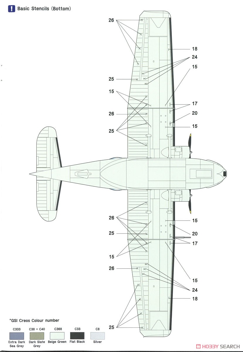 イギリス空軍 カタリナ Mk.1 「ビスマルク追撃戦」 (プレミアムキット) (プラモデル) 塗装4