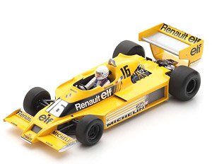 Renault RS01 No.16 Belgian GP 1979 Rene Arnoux (Diecast Car)