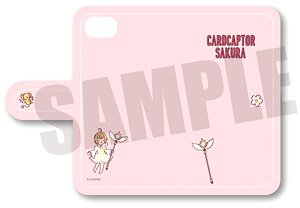 [Cardcaptor Sakura: Clear Card] Notebook Type Smart Phone Case (iPhone6/6s/7/8/SE[2nd Generation]) PlayP-A Sakura Kinomoto & Kero-chan (Anime Toy)