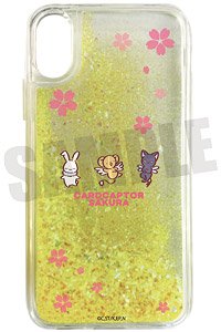 [Cardcaptor Sakura: Clear Card] Glitter Hard Case (iPhone6/6s/7/8/SE [2nd Generation]) PlayP-A Kero-chan & Suppi & Momo (Anime Toy)