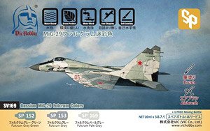 MiG-29 ファルクラム迷彩色セット (塗料)
