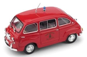 Fiat 600D Multipla 1960 Fire Engine (Diecast Car)