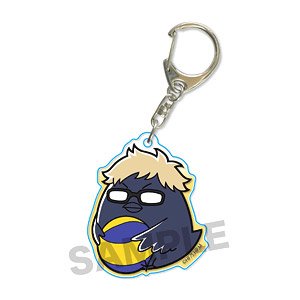 Gyugyutto Acrylic Key Ring Haikyu!! To The Top Kei Tsukishima (Anime Toy)