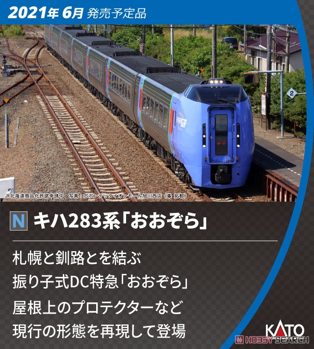 Series KIHA283 `Ozora` Standard Six Car Set (Basic 6-Car Set) (Model Train) Other picture1