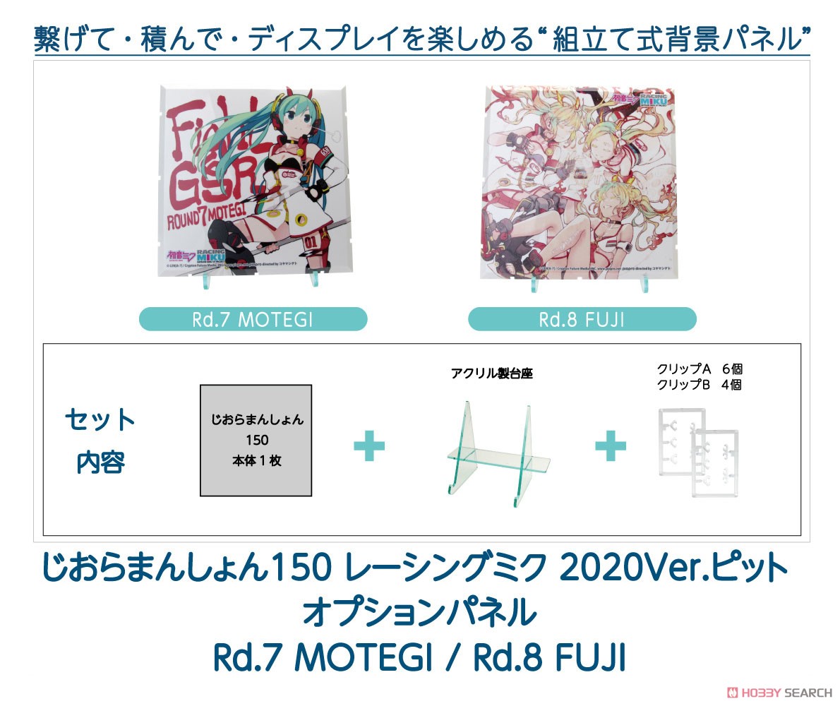 Dioramansion 150: Racing Miku Pit 2020 Optional Panel (Rd.7 Motegi) (Anime Toy) Other picture1