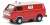 VW T3 消防車両 レッド/ホワイト (ミニカー) 商品画像1