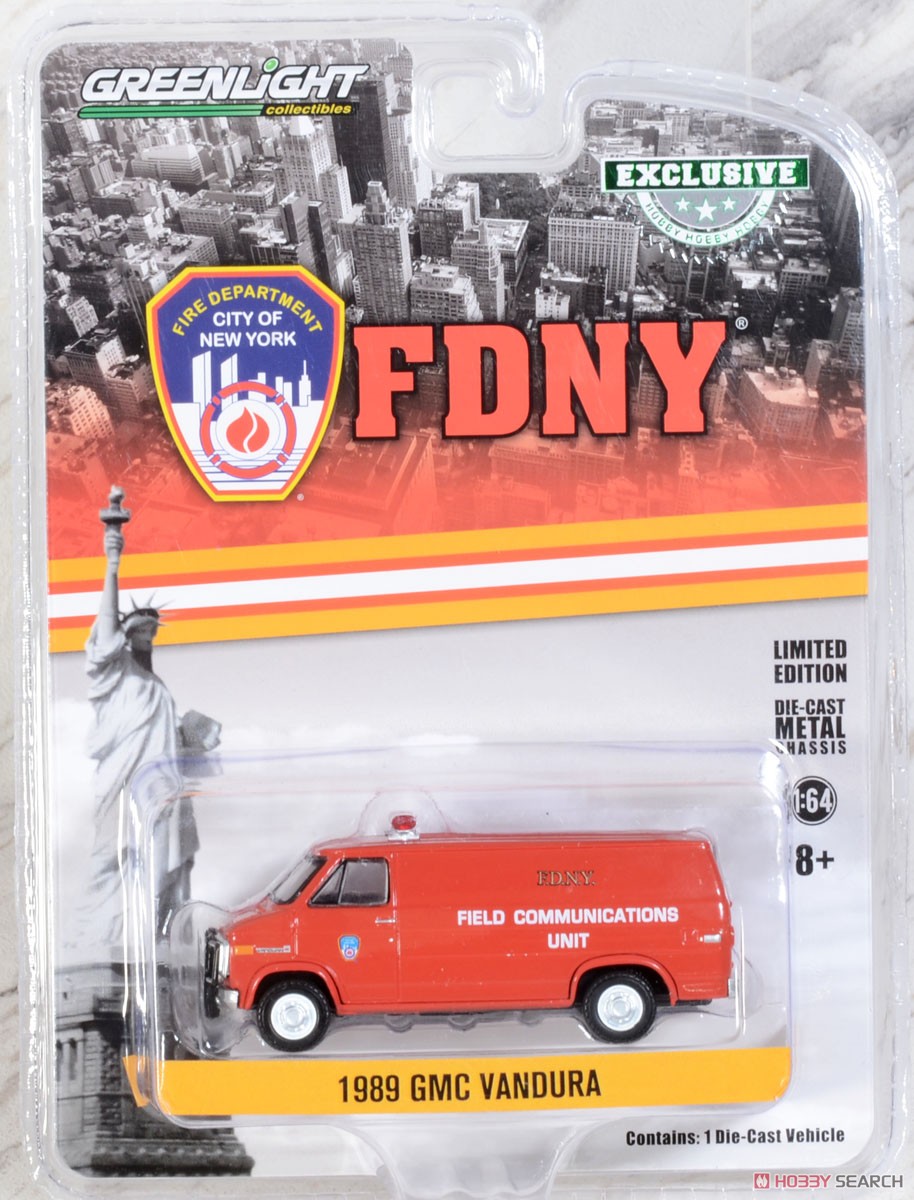 1989 GMC Vandura FDNY The Official Fire Department City of New York Field Communications Unit (ミニカー) パッケージ1